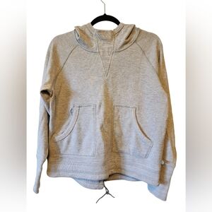 Mountain Hardwear Gray Women's Pullover Hoodie with front pocket w/zipper